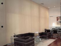 Persiana Vertical Tecido Rustico sem Bandô